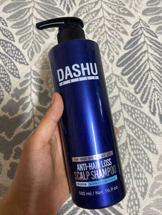 다슈코리아 다슈 데일리 단백질 한방 두피 골드 샴푸 500ml — 5점을 준 리뷰어가 2020년 7월 올린 사용 사진