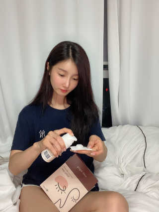 [헬로아이즈] 아이더마덱스 100ml + 순면솜120매 — 5점을 준 리뷰어가 2020년 10월 올린 사용 사진
