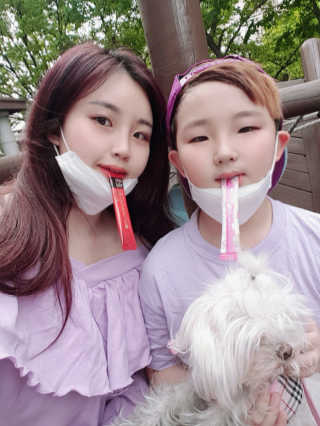 홍건강 해피한삼 진 홍삼정 원데이스틱 10g x 30포 — 5점을 준 리뷰어가 2020년 5월 올린 사용 사진