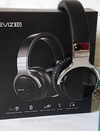 SEVIZ Bluetooth Headphones 10 3color — 4.5점을 준 리뷰어가 2020년 8월 올린 사용 사진
