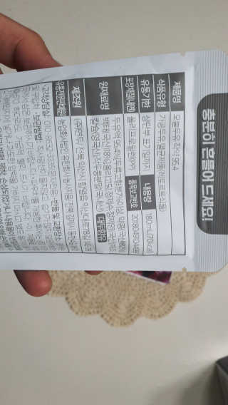농사지음 약콩과 작두콩으로 만든 오늘두유 작약 2박스 — 3점을 준 리뷰어가 2020년 8월 올린 사용 사진