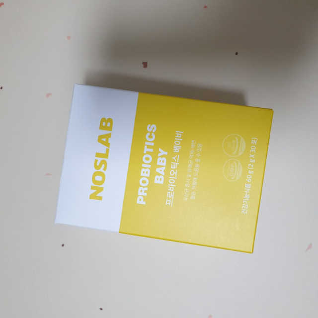 노스랩 프로바이오틱스 베이비 유산균 리뷰 사진