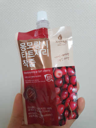 자연에온 몽모랑시 타트체리 착즙 100mL 10개입 2BOX — 5점을 준 리뷰어가 2020년 10월 올린 사용 사진