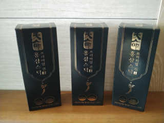 헬스업_천명진프리미엄홍삼스틱_10ml x 30포 — 5점을 준 리뷰어가 2020년 7월 올린 사용 사진