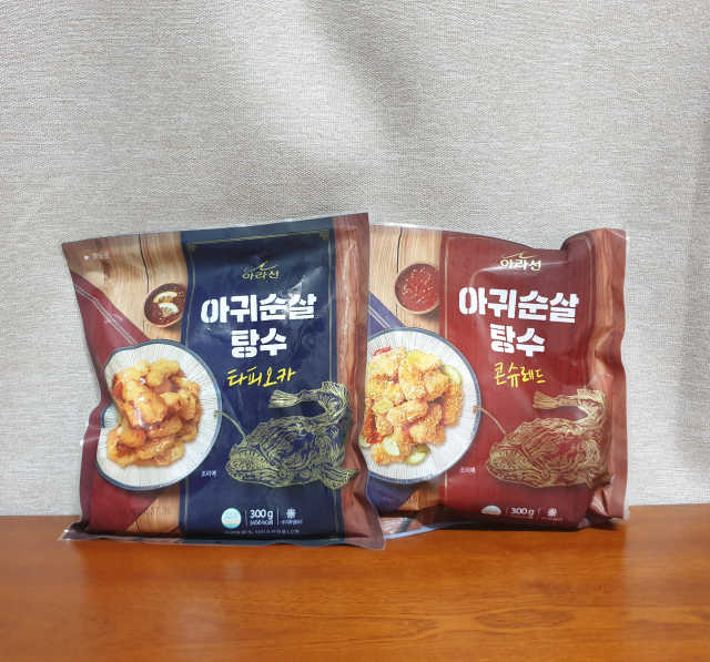 아이를 위한 건강한 간식 - 아라선 아귀 순살 탕수 리뷰 사진