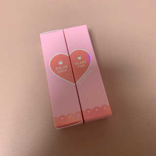 [블랙루즈] 컬러 락 하트 틴트 1+1 — 5점을 준 리뷰어가 2020년 7월 올린 사용 사진