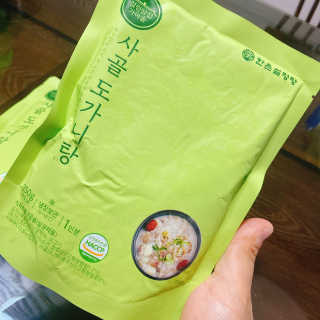 한촌몰 설렁탕집 가마솥 도가니탕 350g x 2팩 — 5점을 준 리뷰어가 2020년 8월 올린 사용 사진
