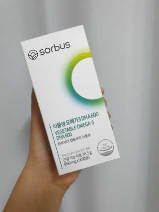 소버스 식물성 오메가3 DHA 600 — 4점을 준 리뷰어가 2020년 4월 올린 사용 사진