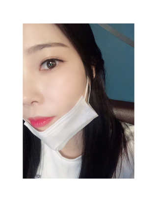 셀프코딩 밀키웨이 스프레드 글리터 밤 — 5점을 준 리뷰어가 2020년 7월 올린 사용 사진