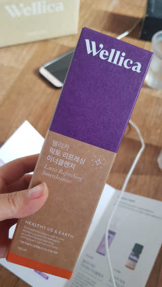 웰리카_V CARE 웰리카 락토 리프레싱 이너클렌저 — 5점을 준 리뷰어가 2020년 12월 올린 사용 사진