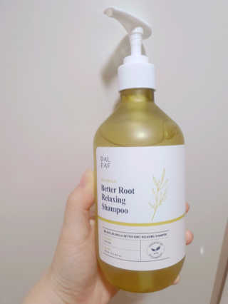 달리프 클로렐라 베러 루트 릴렉싱 샴푸 500ml — 5점을 준 리뷰어가 2020년 8월 올린 사용 사진