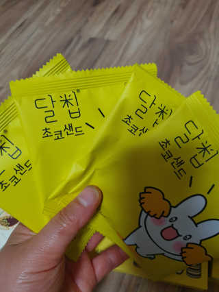네이처오다 달칩 초코샌드 — 5점을 준 리뷰어가 2020년 8월 올린 사용 사진