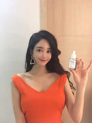 바이애콤 퓨어 카밍 앰플 시카업 — 4점을 준 리뷰어가 2020년 7월 올린 사용 사진