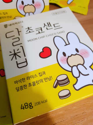 네이처오다 달칩 초코샌드 — 5점을 준 리뷰어가 2020년 6월 올린 사용 사진