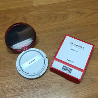 [소그냅] 빅 쿨링핏 썬쿠션 SPF 50+PA++++ — 5점을 준 리뷰어가 2020년 4월 올린 사용 사진