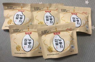 [꾸콤] 참참 전통 찹쌀 누룽지 일주일세트 60g x 5 — 5점을 준 리뷰어가 2020년 10월 올린 사용 사진