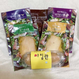 바로 먹는 아침 실온보관 닭가슴살 6종 — 5점을 준 리뷰어가 2020년 9월 올린 사용 사진
