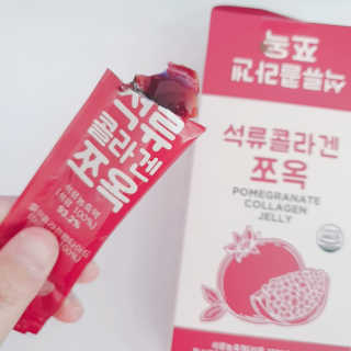 조은약초 석류콜라겐 석류즙 석류쪼옥 젤리 스틱 15포 x 20g — 5점을 준 리뷰어가 2020년 7월 올린 사용 사진