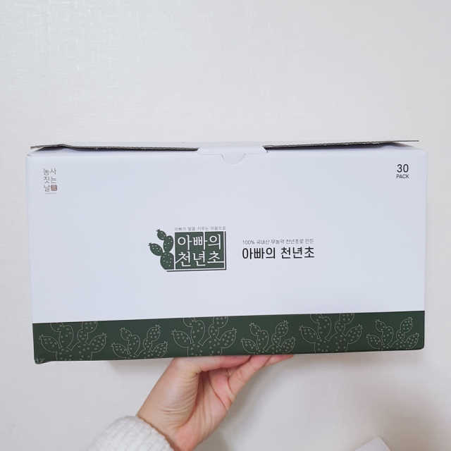 [중소기업유통센터 X 우수소상공인] 천년초 액기스 100ml 30포 리뷰 사진