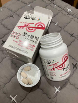 비타맘 컷앤블럭 식욕억제제 탄수화물차단제 칼로리컷팅제 HCA — 5점을 준 리뷰어가 2020년 6월 올린 사용 사진