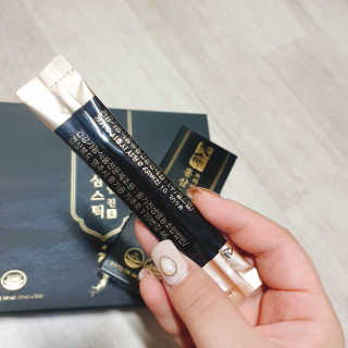 헬스업_천명진프리미엄홍삼스틱_10ml x 30포 — 5점을 준 리뷰어가 2020년 8월 올린 사용 사진