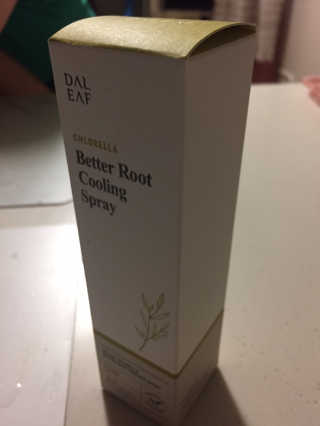 달리프 클로렐라 베러 루트 쿨링 스프레이 100ml — 5점을 준 리뷰어가 2020년 8월 올린 사용 사진