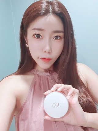 디어벨르 크림쿠션 DEAR BELLE CREAM COUSION — 5점을 준 리뷰어가 2020년 7월 올린 사용 사진