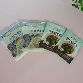바다는다웰빙이다 완도사랑 전복죽 250g - 2팩 + 전복장조림 2팩 — 5점을 준 리뷰어가 2020년 8월 올린 사용 사진