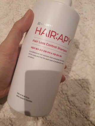 리더스코스메틱 리더스 헤어 라피 헤어 로스 컨트롤 샴푸 — 5점을 준 리뷰어가 2020년 4월 올린 사용 사진