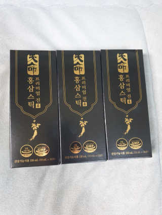 헬스업_천명진프리미엄홍삼스틱_10ml x 30포 — 5점을 준 리뷰어가 2020년 8월 올린 사용 사진