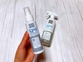 SP9 스프레이형 프리미엄 살균소독제 500ml+100ml — 4.5점을 준 리뷰어가 2020년 11월 올린 사용 사진