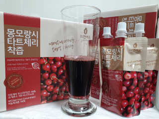 자연에온 몽모랑시 타트체리 착즙 100mL 10개입 2BOX — 5점을 준 리뷰어가 2020년 11월 올린 사용 사진