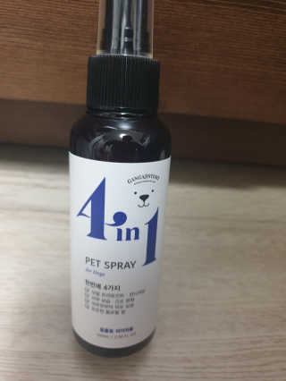 강아지스토리 포인원 모이스처 미스트 100ml — 5점을 준 리뷰어가 2020년 6월 올린 사용 사진