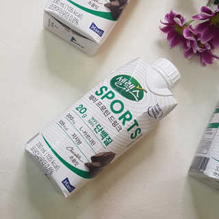 셀렉스스포츠 셀렉스 스포츠 드링크 초콜릿 _ 330ml x 12팩 — 5점을 준 리뷰어가 2020년 11월 올린 사용 사진