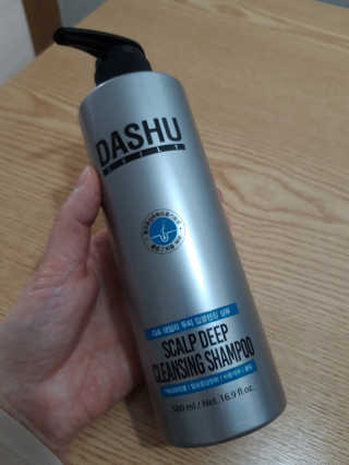 다슈코리아 다슈 데일리 두피 딥 클렌징 샴푸 500ml — 5점을 준 리뷰어가 2020년 12월 올린 사용 사진