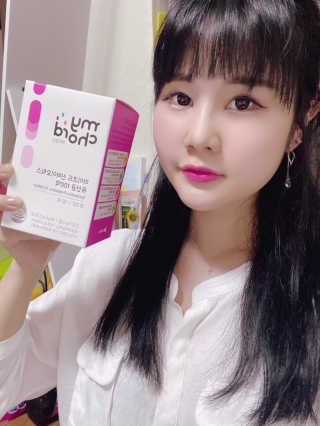 JW중외제약 마이코드 신바이오틱스 유산균 100억 — 5점을 준 리뷰어가 2020년 8월 올린 사용 사진