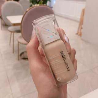 셀프코딩 네버비더세임 리퀴드 파운데이션 — 4.5점을 준 리뷰어가 2020년 8월 올린 사용 사진