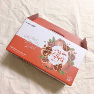 프롬바이오 오직 석류만 [그대로100 석류즙] 하루 1포로 건강하게 — 5점을 준 리뷰어가 2020년 5월 올린 사용 사진