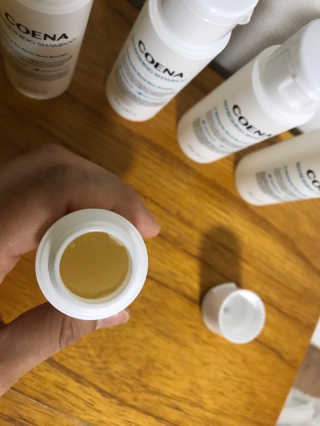 코에나샴푸 자연유래 식물성 코에나 샴푸 50ml — 4.5점을 준 리뷰어가 2020년 4월 올린 사용 사진