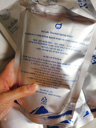 [설랩] 클렌징워터 세안수 500ml x 6팩 — 5점을 준 리뷰어가 2020년 7월 올린 사용 사진