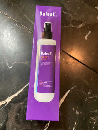 달리프 글램 헤어팩 인미스트 200ml — 5점을 준 리뷰어가 2020년 12월 올린 사용 사진