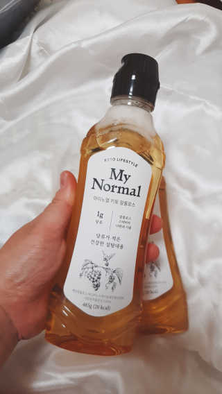 마이노멀 키토 알룰로스 2개 — 5점을 준 리뷰어가 2020년 8월 올린 사용 사진