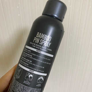 다슈코리아 다슈 포 맨 프리미엄 밤부 핀 스프레이 300ml — 4.5점을 준 리뷰어가 2020년 11월 올린 사용 사진