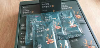 서울약사신협 약사신협_생녹용 진액_70ml x 30포 — 4점을 준 리뷰어가 2020년 9월 올린 사용 사진