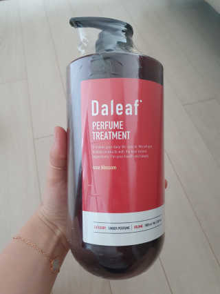 달리프 진저 베러퍼퓸 트리트먼트 1000ml 향 5종 — 5점을 준 리뷰어가 2020년 6월 올린 사용 사진