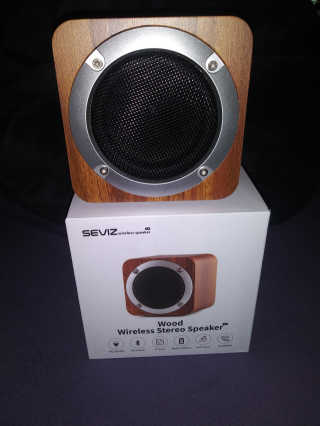 SEVIZ MINI10W 레트로 블루투스 스피커 — 5점을 준 리뷰어가 2020년 6월 올린 사용 사진
