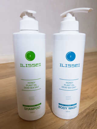 일리세이 허니 샴푸 500ml + 허니 바디워시 500ml 세트 — 5점을 준 리뷰어가 2020년 4월 올린 사용 사진