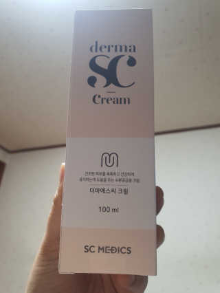 derma SC-Cream 더마에스씨 크림 100ml — 4점을 준 리뷰어가 2020년 4월 올린 사용 사진
