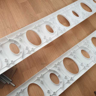 바네스데코 DIY 오픈 10단 신발 정리대 화이트 — 5점을 준 리뷰어가 2020년 5월 올린 사용 사진