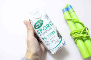 셀렉스스포츠 셀렉스 스포츠 드링크 초콜릿 _ 330ml x 12팩 — 4점을 준 리뷰어가 2020년 11월 올린 사용 사진
